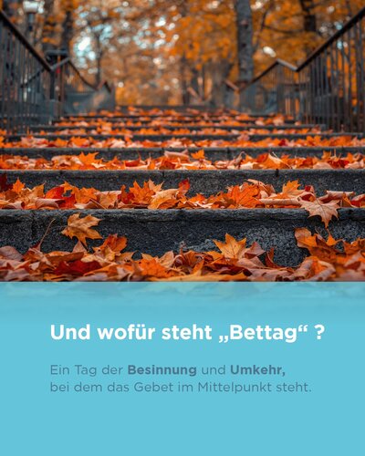 Was bedeutet eigentlich der Buß- und Bettag?

Der Buß- und Bettag ist ein Feiertag, der ursprünglich auf Notzeiten...
