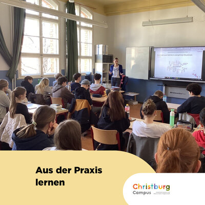 In unserer Corrie-ten-Boom-Schule war Frau Klein von @lifeteachus_official zu Gast und sprach mit den Schülerinnen und...