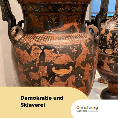 Unsere 12. Klasse der Corrie-ten-Boom-Schule tauchte im @hausbastian_berlin in die Welt der Antike ein. Anhand von...